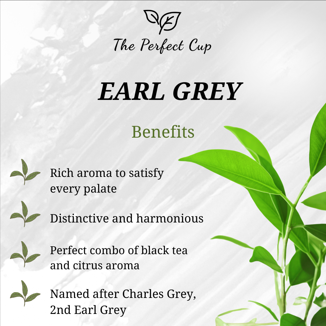 Earl Grey Cherry - Black Loose Leaf Tea