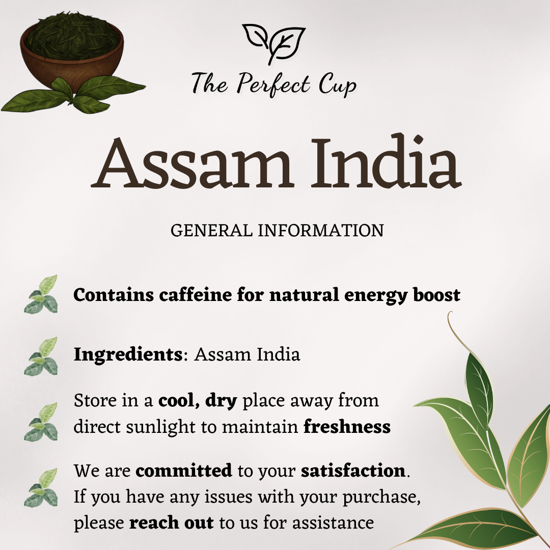 Assam India - Loose Leaf Black Tea