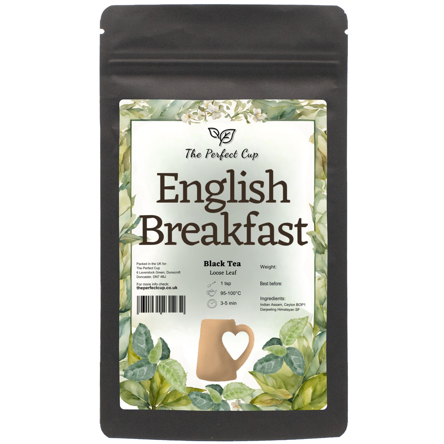 English Breakfast - Blend Of The Best Loose Leaf Black Teas