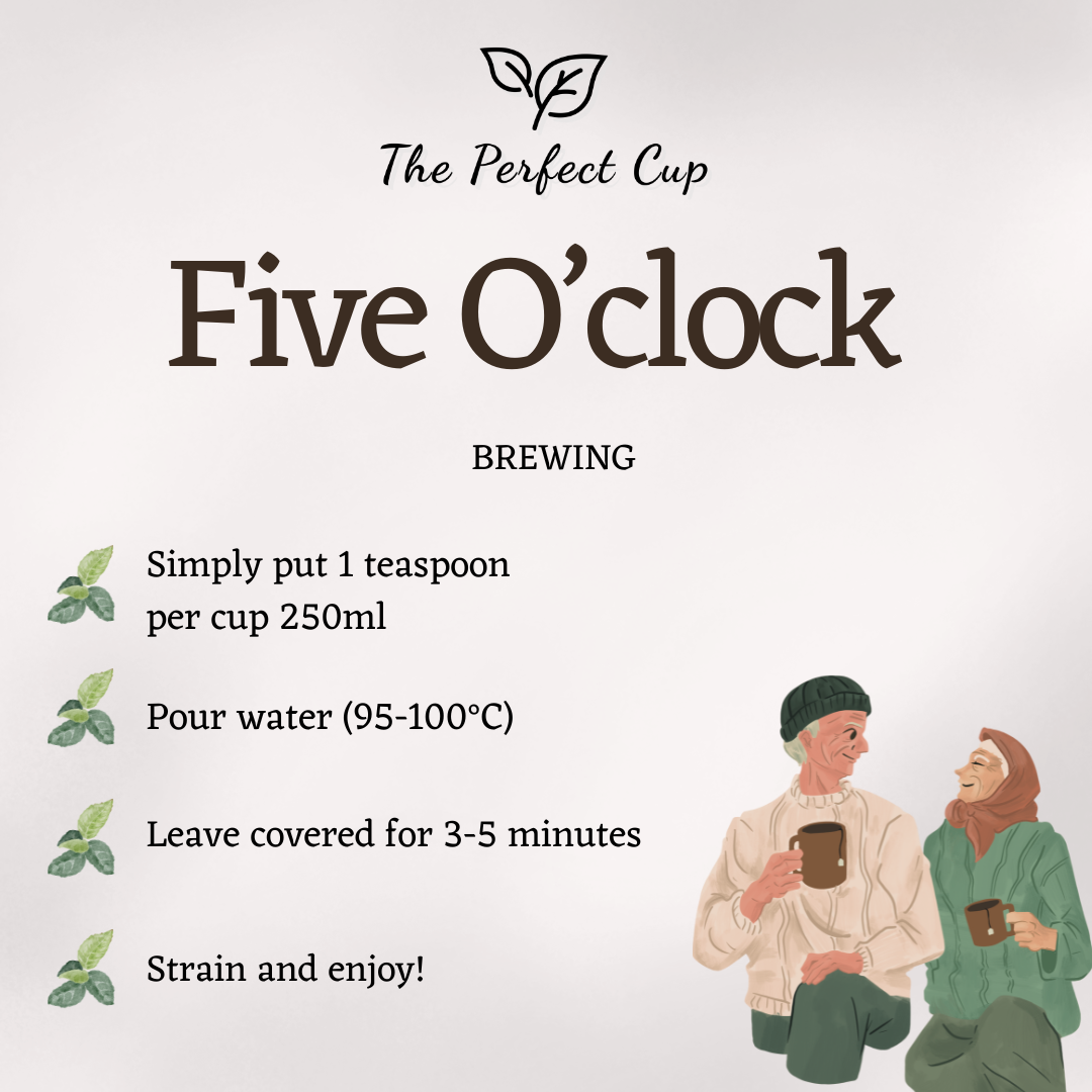 Five O'clock - Loose Leaf Black Tea Blend