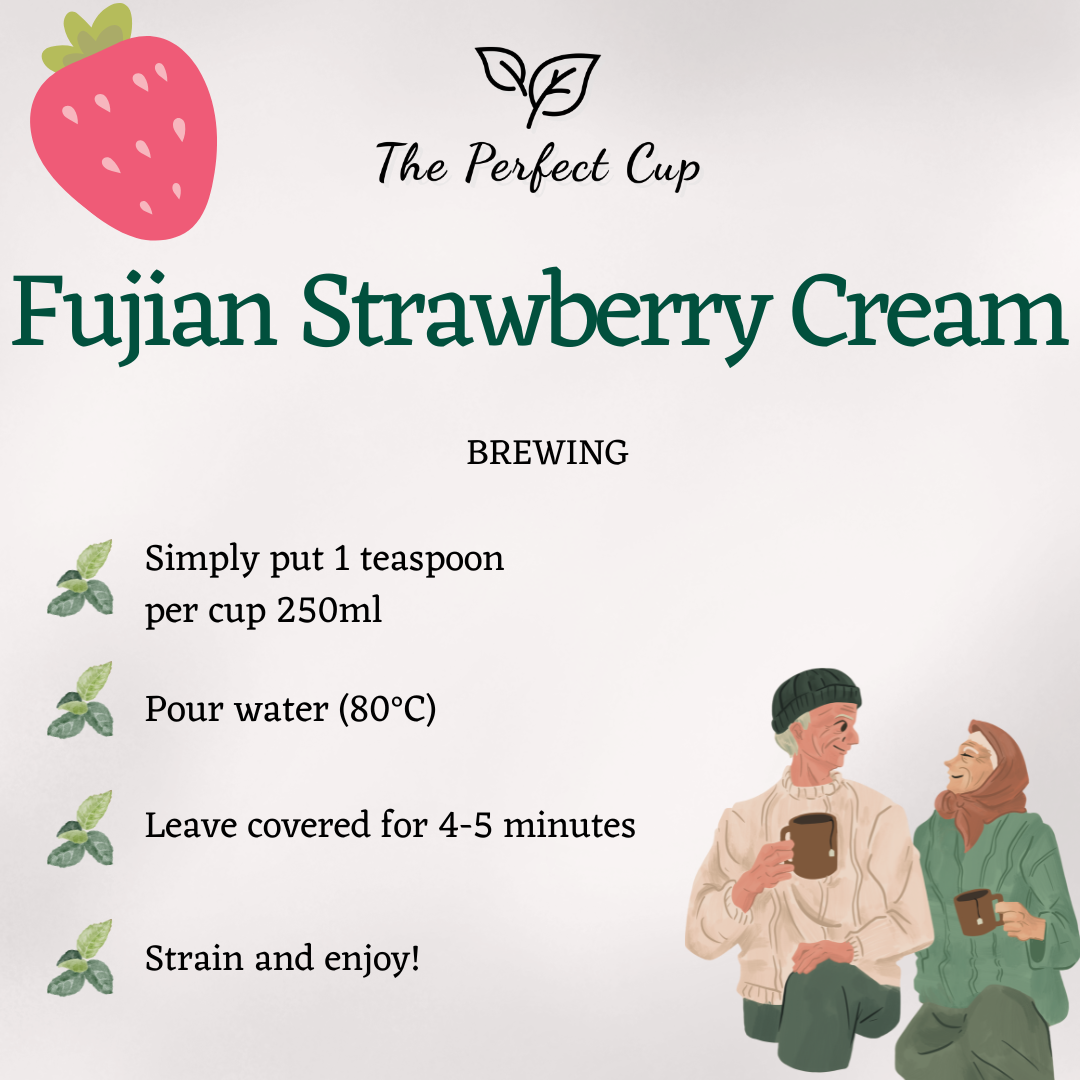 Fujian Strawberry Cream - White Loose Leaf Tea
