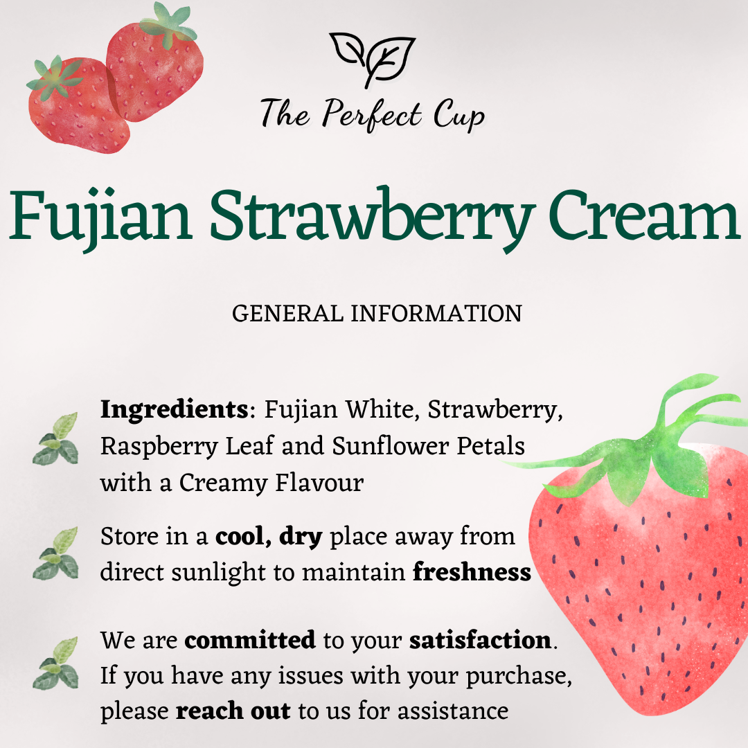 Fujian Strawberry Cream - White Loose Leaf Tea