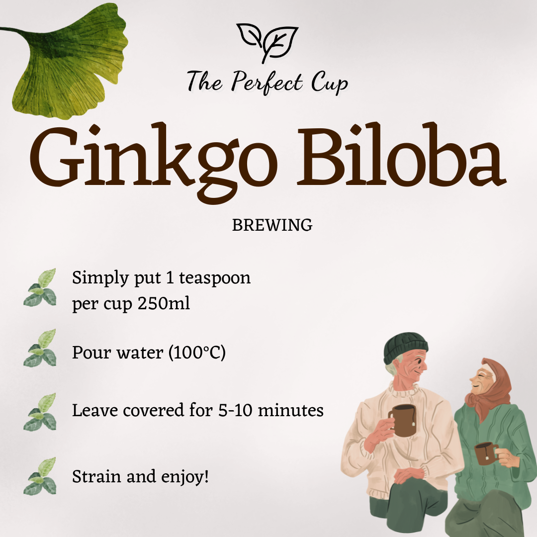 Ginkgo Biloba Tree - Loose Leaf Hebal Tea