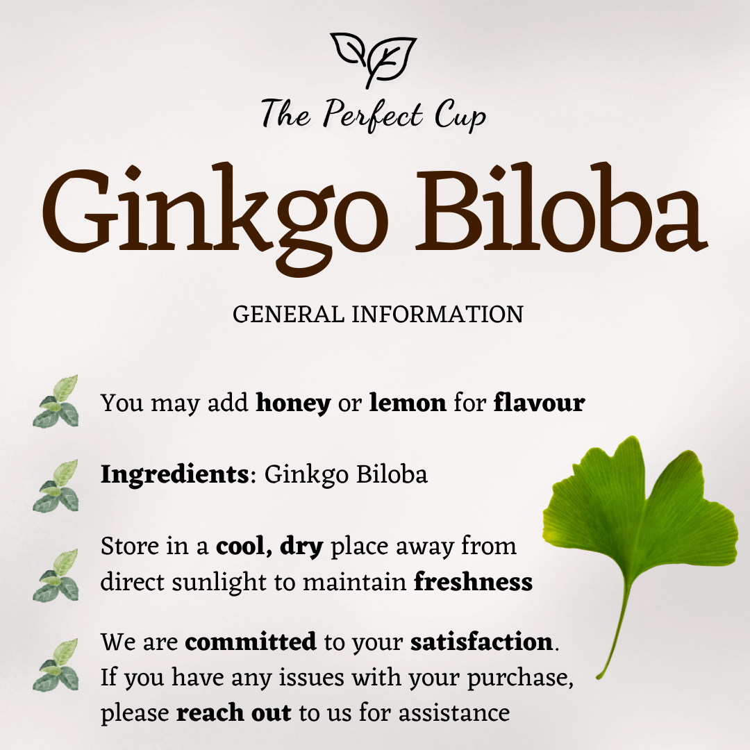 Ginkgo Biloba Tree - Loose Leaf Hebal Tea