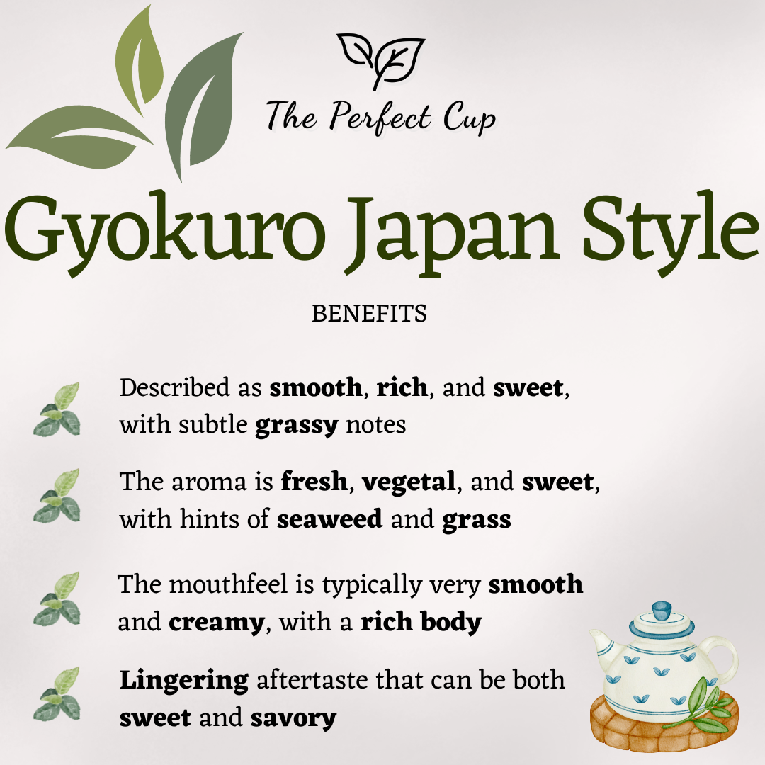 Gyokuro Japan Style - Premium Loose Leaf Green Tea