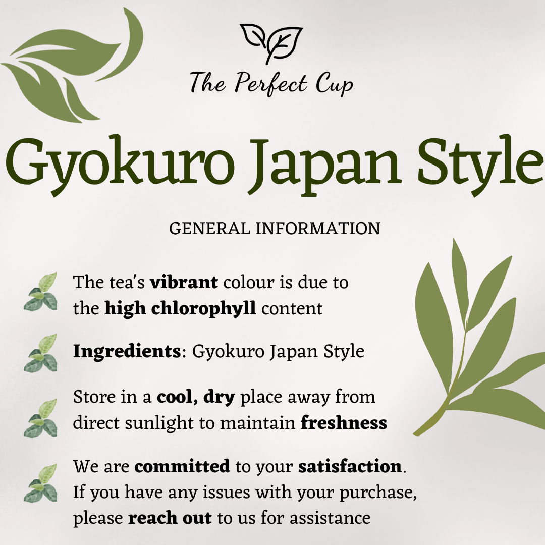Gyokuro Japan Style - Premium Loose Leaf Green Tea