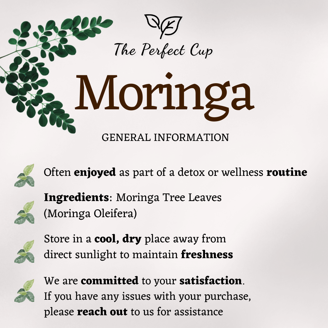 Moringa Oleifera - Dried Moringa Leaves