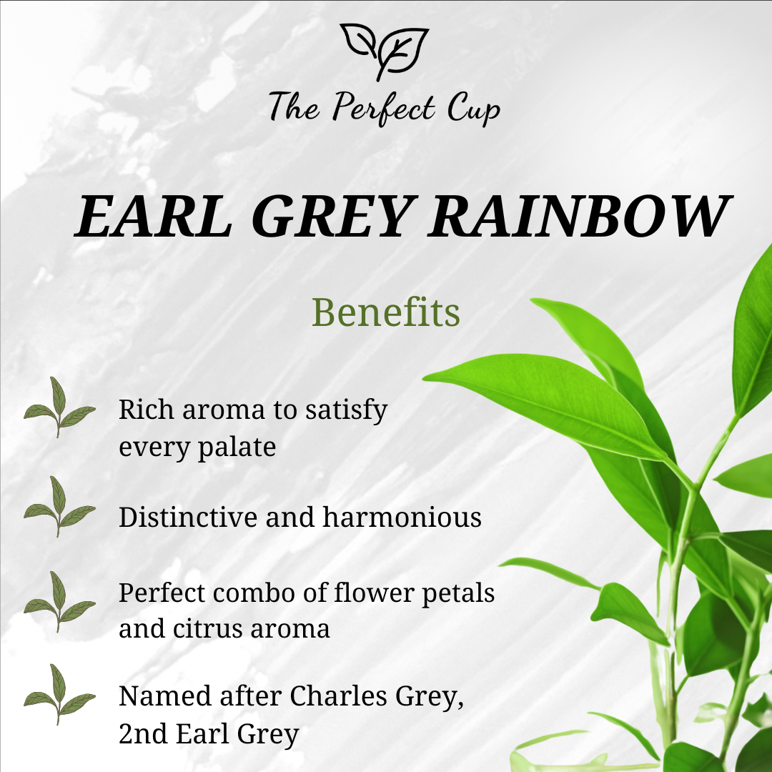 Earl Grey Rainbow - Black Loose Leaf Tea