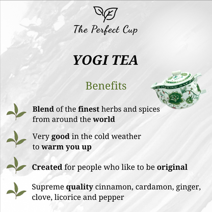 Yogi Tea - Premium Blend of Spices and Herbs