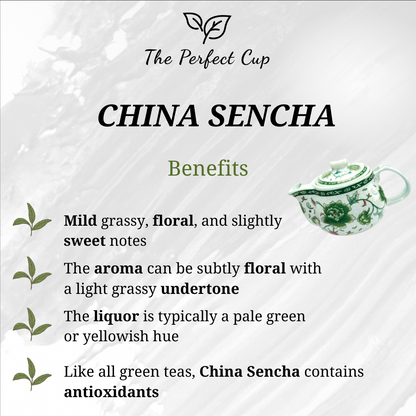 China Sencha Organic - Green Loose Leaf Tea