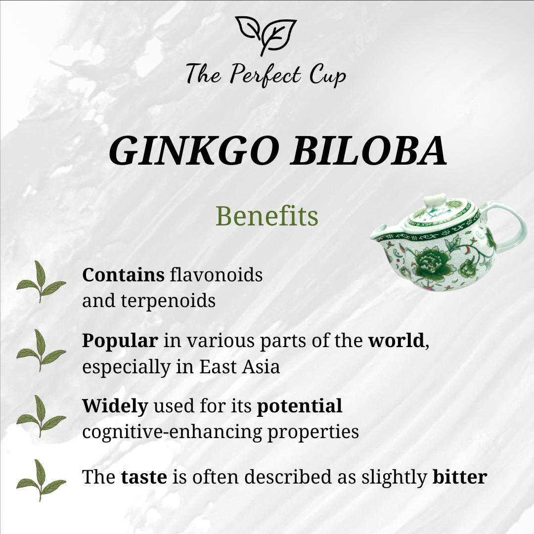 Ginkgo Biloba Tree - Loose Leaf Hebal Tea