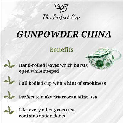 Gunpowder China - Green Loose Leaf Tea