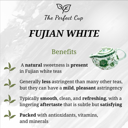 Fujian White - Premium White Loose Leaf Tea