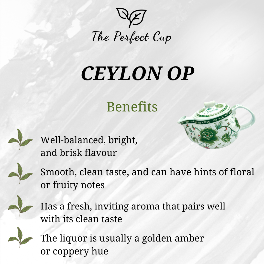 Ceylon OP Long Leaf - Black Loose Leaf Tea