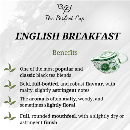 English Breakfast - Blend Of The Best Loose Leaf Black Teas