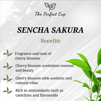 Sencha Sakura - Loose Leaf Green Tea