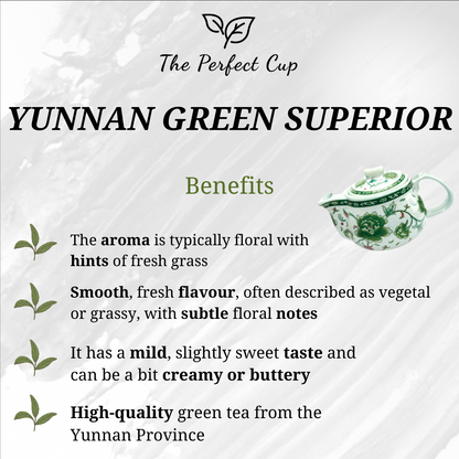 Yunnan Green Superior - China Loose Leaf Green Tea