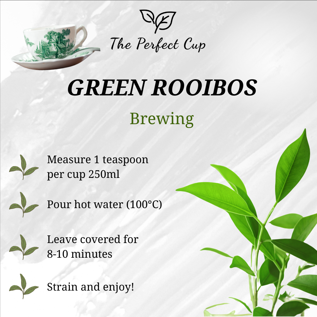 Green Rooibos - Greenbosh - African Herbal Loose Leaf Tea