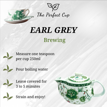 Earl Grey Black - Black Loose Leaf Tea