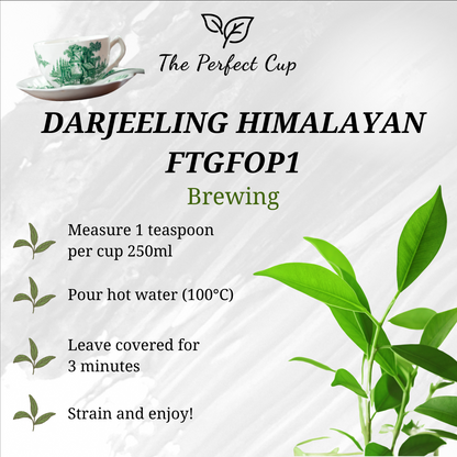 Darjeeling Himalayan FTGFOP1 Organic - Black Loose Leaf Tea