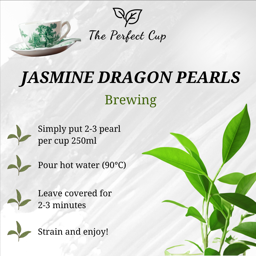 Jasmine Phoenix Eye Dragon Pearls - Chinese White Tea Yin Hao