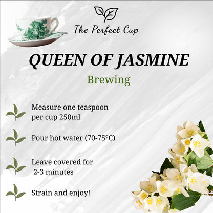 Queen of Jasmine - Premium Chinese Loose Leaf Green Tea