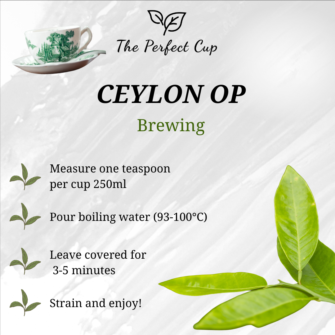 Ceylon OP Long Leaf - Black Loose Leaf Tea