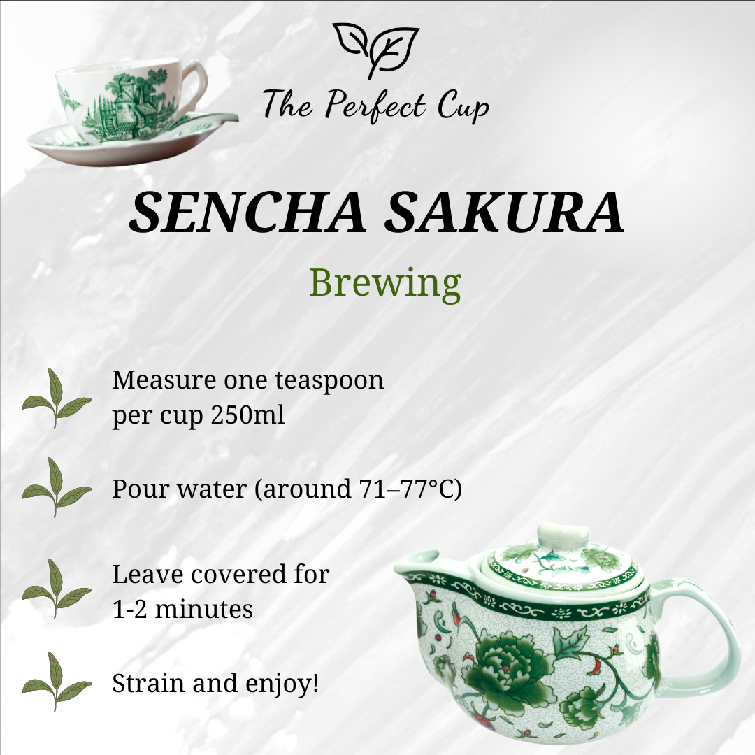 Sencha Sakura - Loose Leaf Green Tea