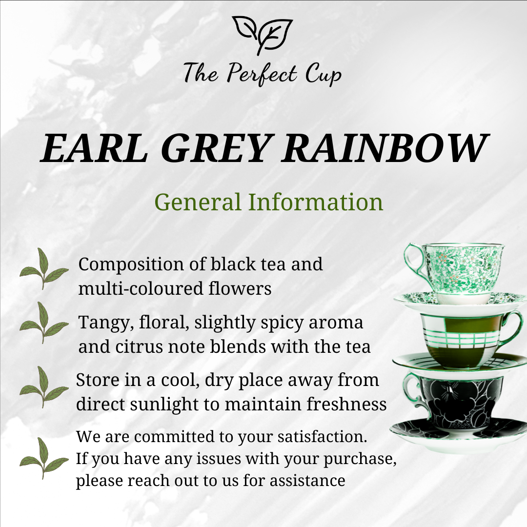 Earl Grey Rainbow - Black Loose Leaf Tea