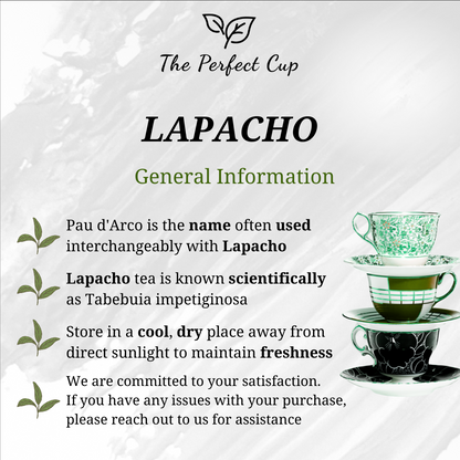 Lapacho (Pau D'Arco - Taheebo - Ipe Roxo) - Loose Leaf Herbal Tea