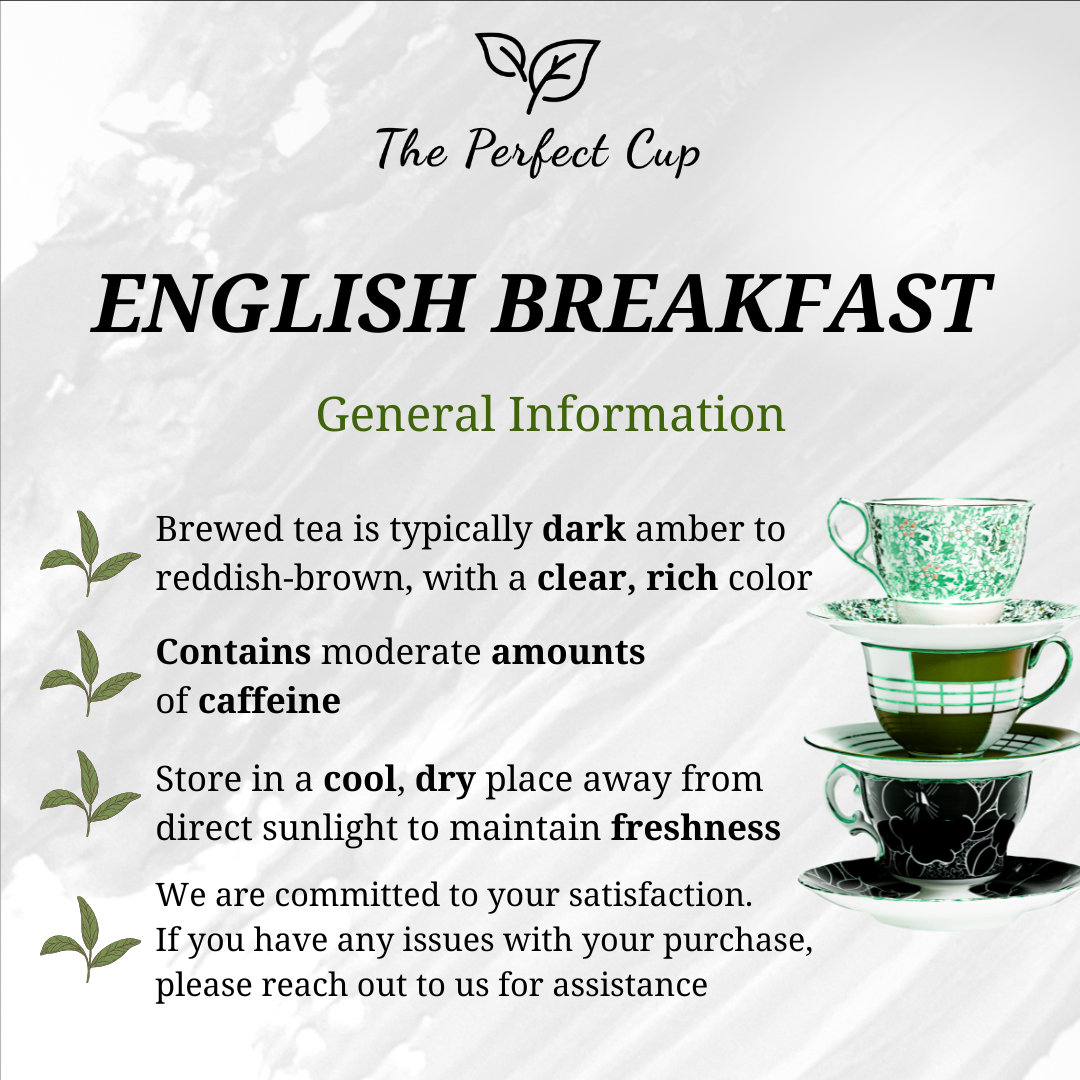 English Breakfast - Blend Of The Best Loose Leaf Black Teas