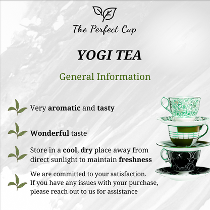 Yogi Tea - Premium Blend of Spices and Herbs