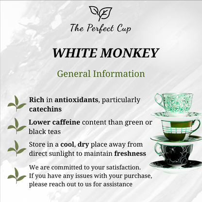 White Monkey (Bai Mao Hou) - Premium Chinese White Tea