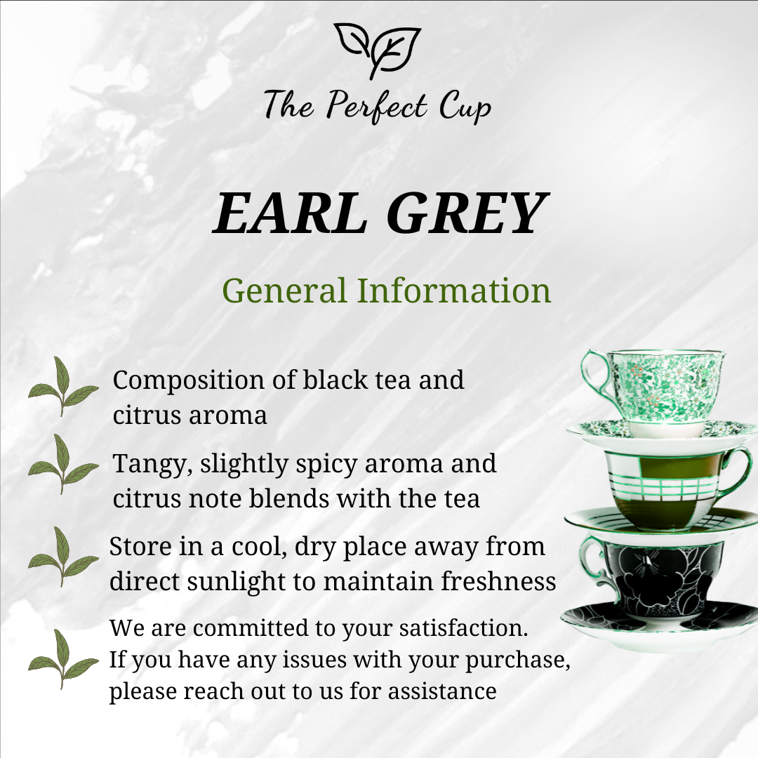 Earl Grey Black - Black Loose Leaf Tea