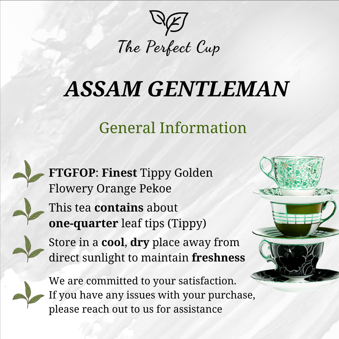 Assam Gentleman FTGFOP - Black Loose Leaf Tea