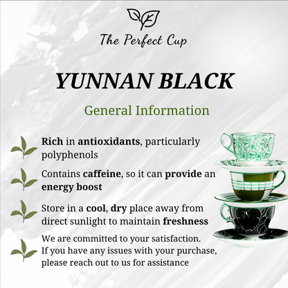 Yunnan Black - Top Quality Loose Leaf Black Tea