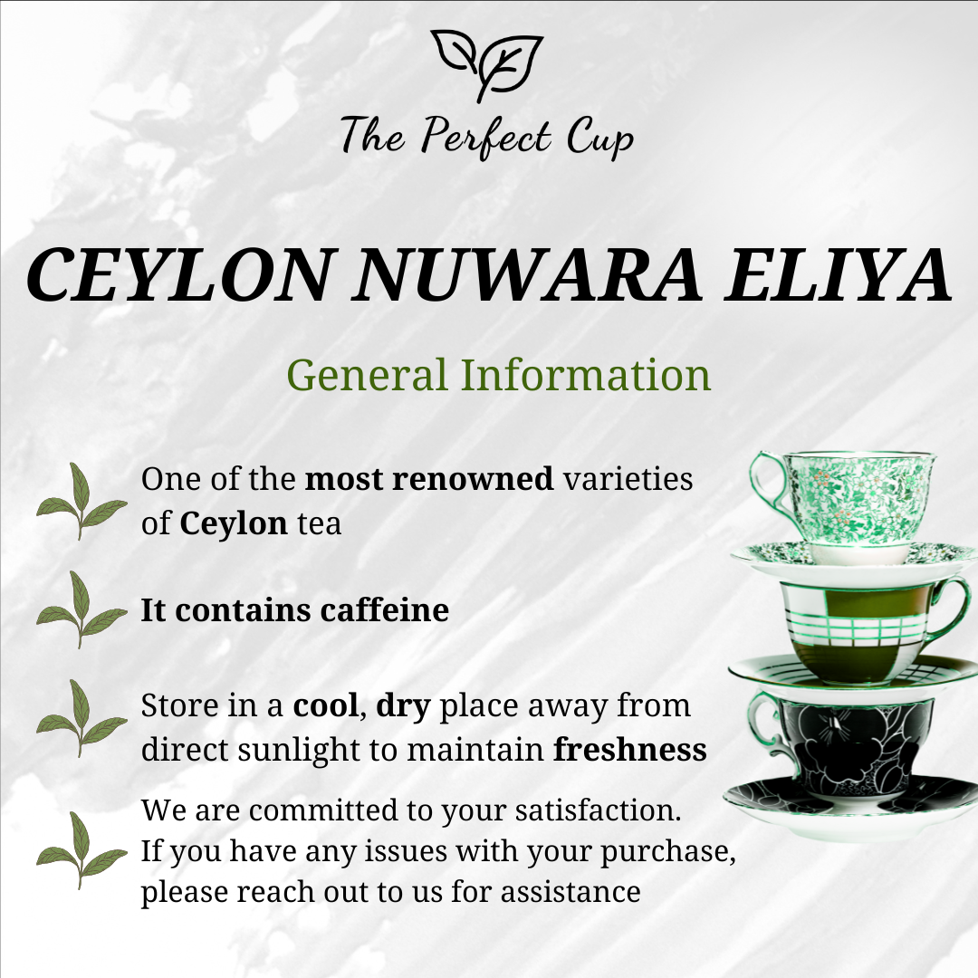 Ceylon Nuwara Eliya - Black Loose Leaf Tea