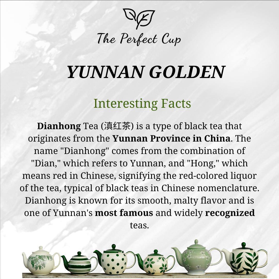 Yunnan Golden - Top Quality Black Loose Leaf Tea