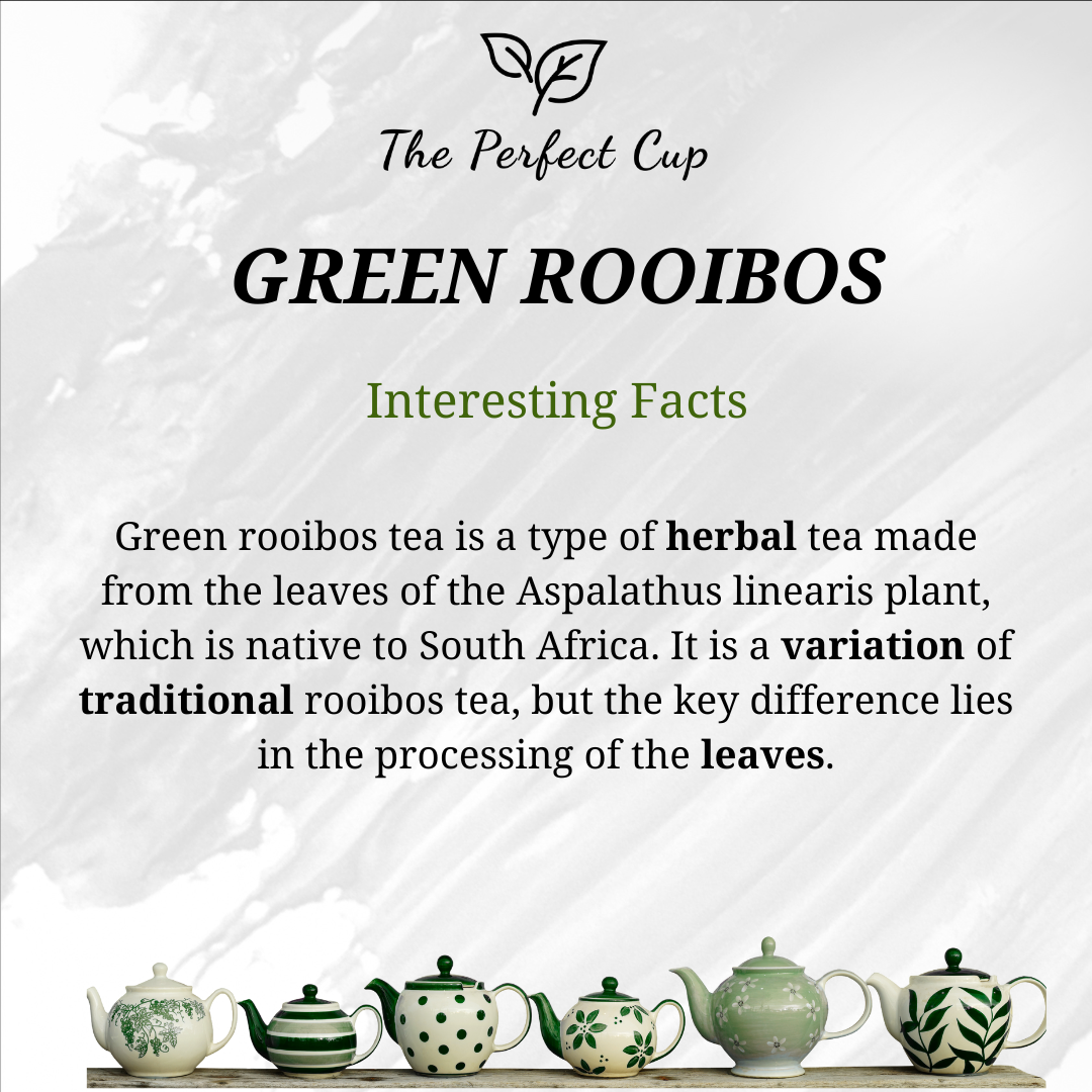 Green Rooibos - Greenbosh - African Herbal Loose Leaf Tea