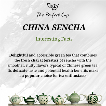 China Sencha Organic - Green Loose Leaf Tea