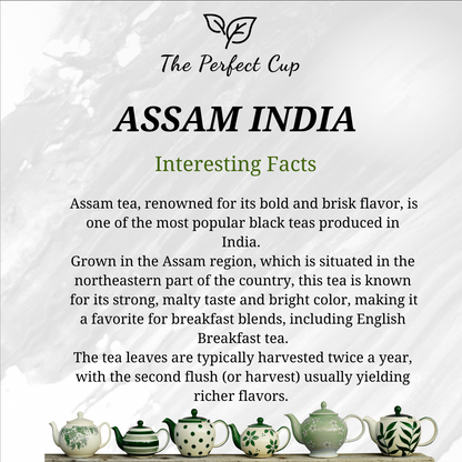 Assam India TGFOP - Black Loose Leaf Tea