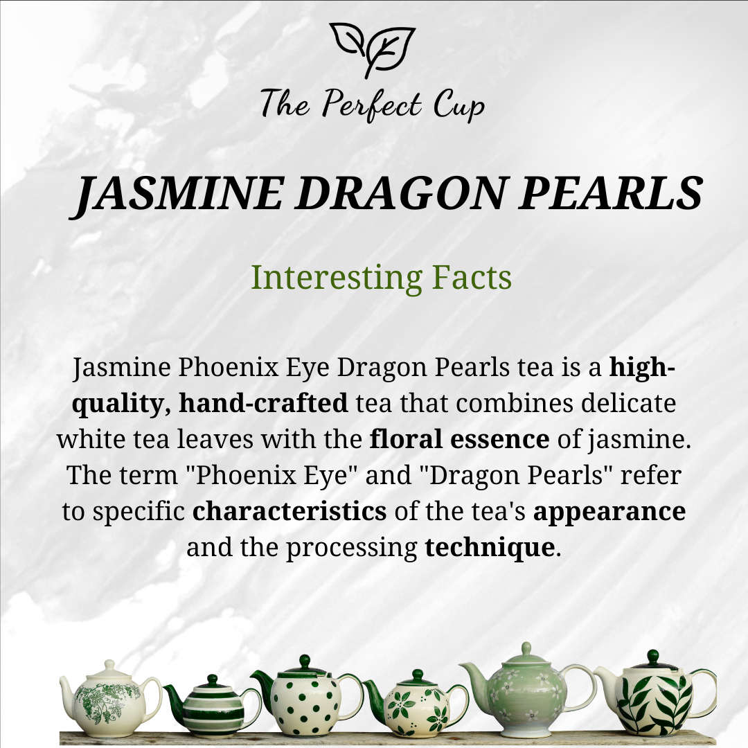 Jasmine Phoenix Eye Dragon Pearls - Chinese White Tea Yin Hao