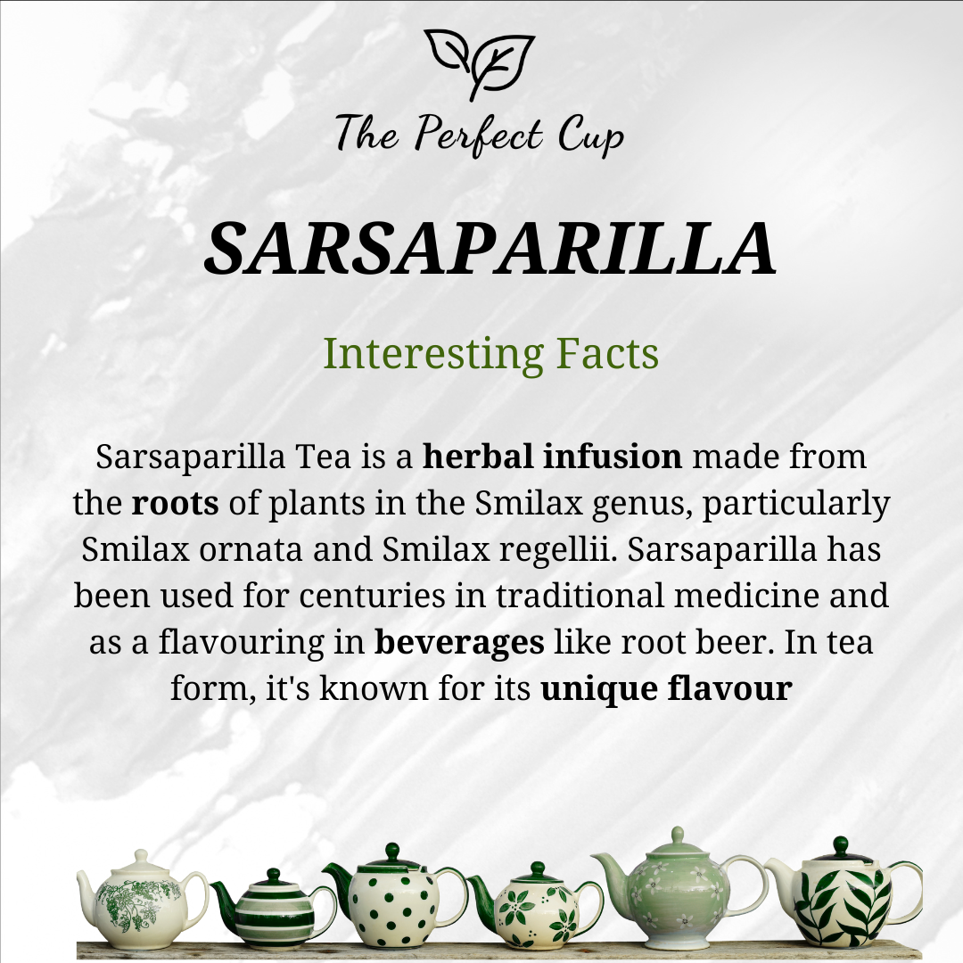 Sarsaparilla Root - Top Quality Herbal Tea