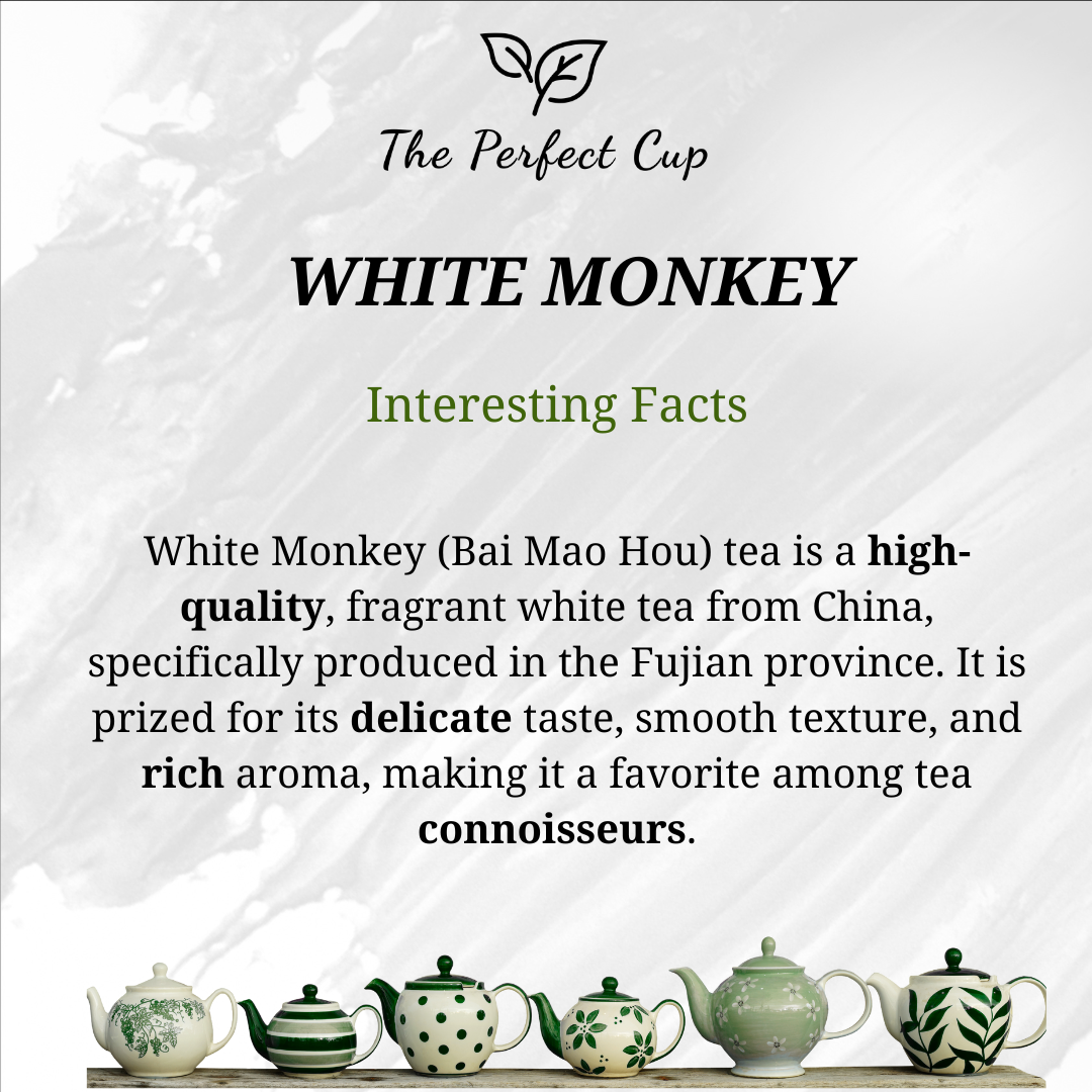 White Monkey (Bai Mao Hou) - Premium Chinese White Tea