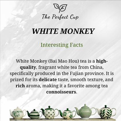 White Monkey (Bai Mao Hou) - Premium Chinese White Tea