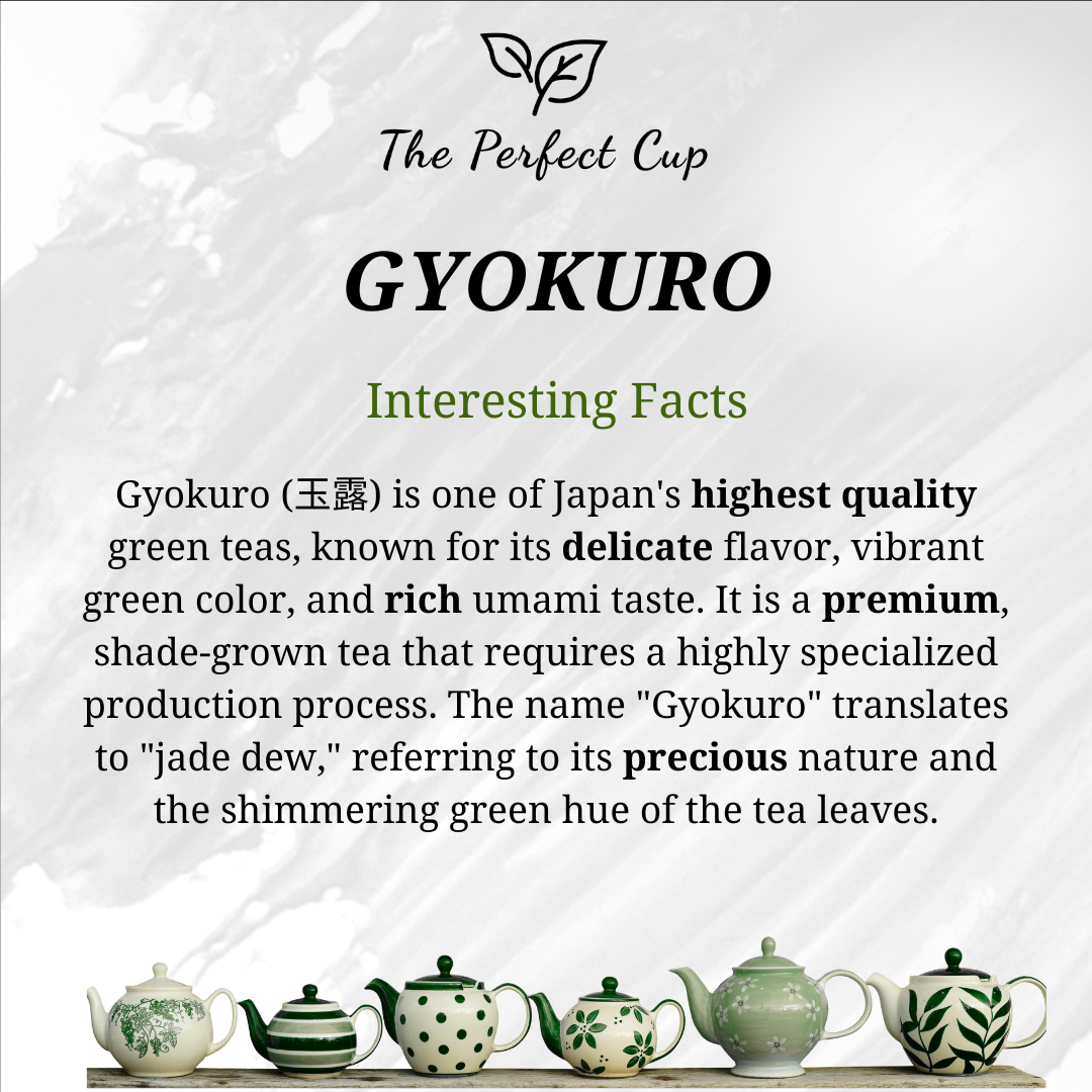 Gyokuro Japan Style - Premium Loose Leaf Green Tea