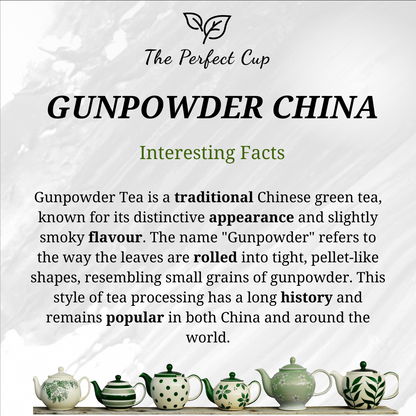 Gunpowder China - Green Loose Leaf Tea