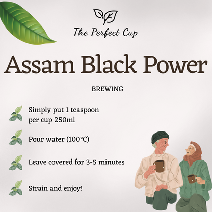 Assam Black Power - Black Loose Leaf Tea