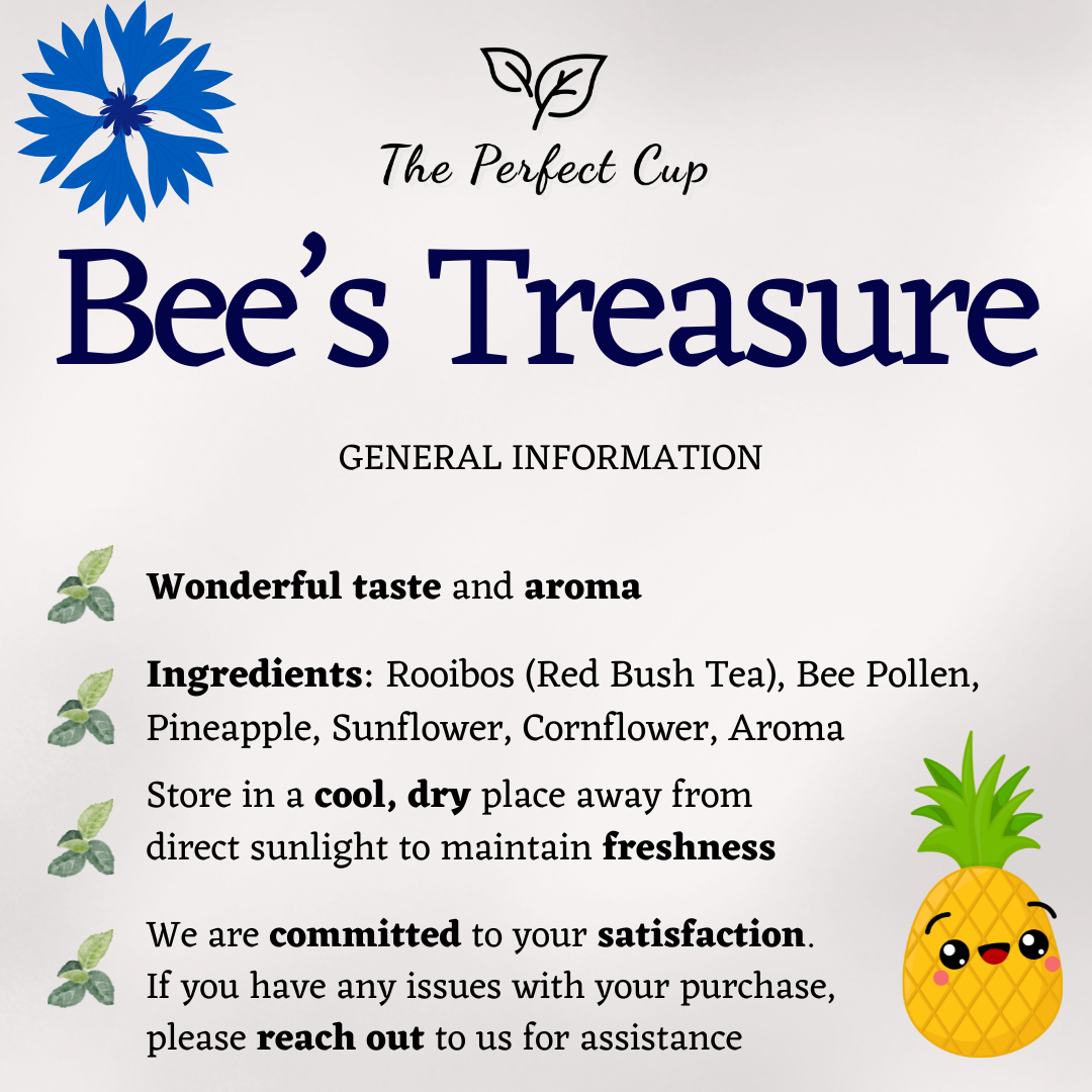 Bee's Treasure - Bee Pollen and Rooibos Tea