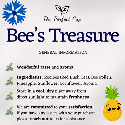 Bee's Treasure - Bee Pollen and Rooibos Tea